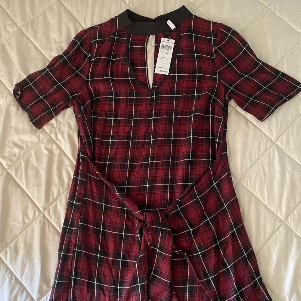 Bcbg plaid Dress